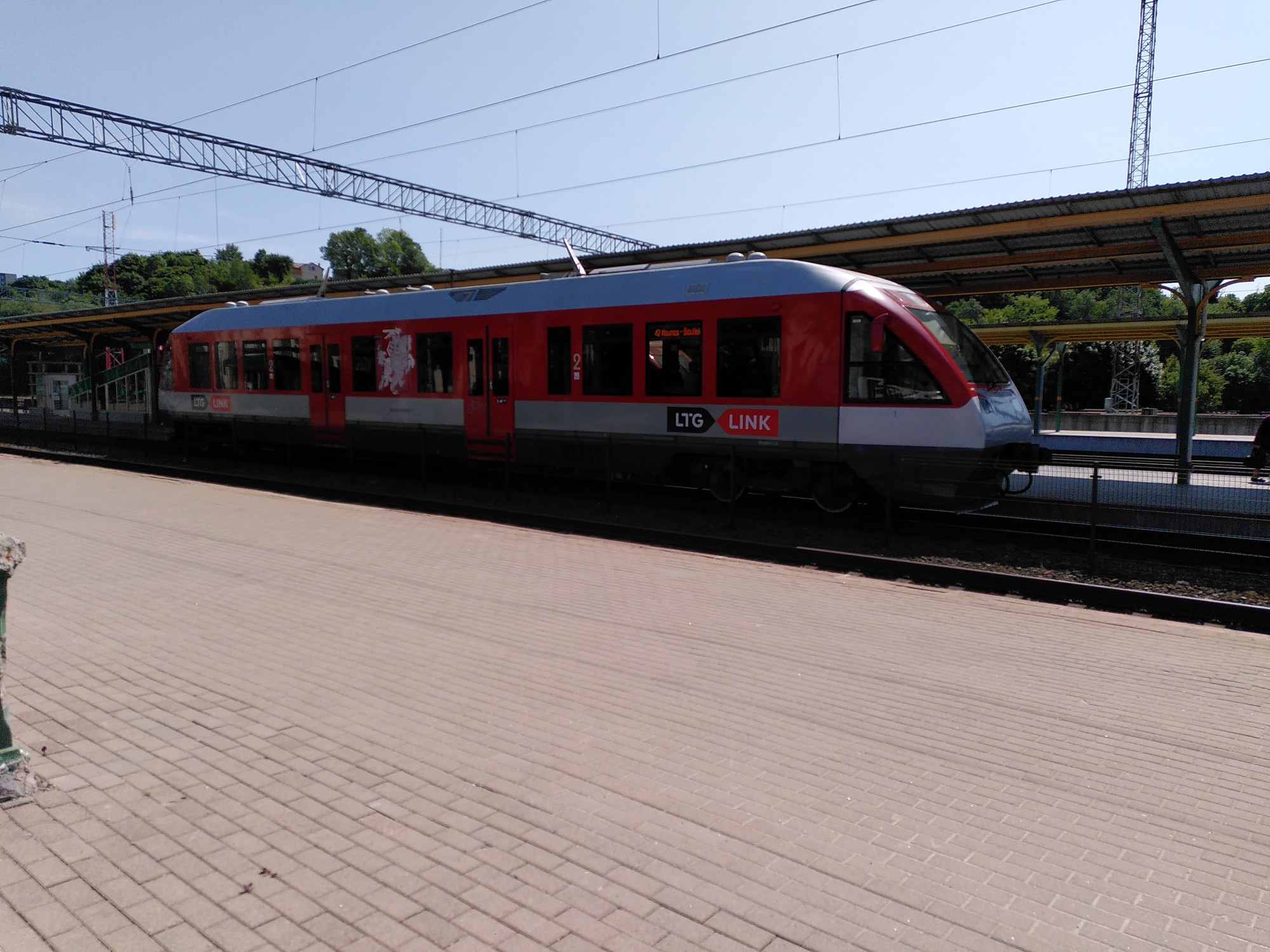 Picture of a Lithuanian train
